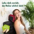 Kapok Papayakissen (Schwarz/Rot)