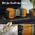 Kapok Papayakissen (Schwarz/Orange)