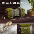 Kapok Papayakissen (Braun/Gr�n)