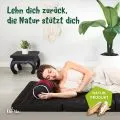 Kapok Nackenrolle (Schwarz/Elefanten)