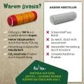 Kapok Nackenrolle (Rot/Gelb)