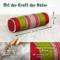 Kapok Nackenrolle (Rot/Gr�n)