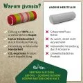 Kapok Nackenrolle (Rot/Gr�n)