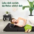 Kapok Nackenrolle (Schwarz/Orange)