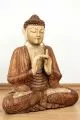 Ruheausstrahlender Buddha aus Bali, Uttarabodhi Mudra, gro