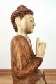 Ruheausstrahlender Buddha aus Bali, Uttarabodhi Mudra, gro