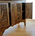 Massives Sideboard mit thailndischen Elefantenschnitzereien, Nr.12