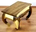 Asiatischer Opiumtisch, 60 x 40 cm (Natur)
