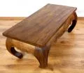 Asiatischer Opiumtisch, 100 x 50 cm (Hellbraun)