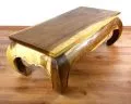 Asiatischer Opiumtisch, 100 x 50 cm (Natur)