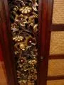 Rattanschrank *goldfarbene Blumen*  Nr.32
