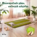 Kapok Rollmatte, 110 cm breit (Gr�n/Elefanten)
