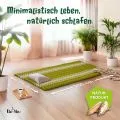 Kapok Rollmatte, 110 cm breit (Gr�n)