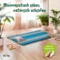 Kapok Rollmatte, 110 cm breit (Hellblau)