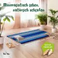 Kapok Rollmatte, 110 cm breit (Blau)