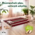 Kapok Rollmatte, 145 cm breit (Rot/Schwarz)