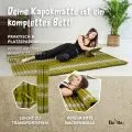 Kapok Rollmatte, 145 cm breit (Gr�n)