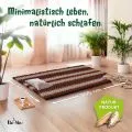 Kapok Rollmatte, 145 cm breit (Weinrot)