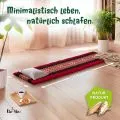 Kapok Rollmatte, 50 cm breit (Rot/Elefanten)