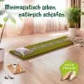 Kapok Rollmatte, 50 cm breit (Gr�n/Elefanten)