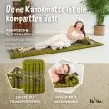 Kapok Rollmatte, 50 cm breit (Gr�n/Elefanten)