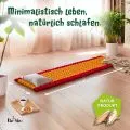 Kapok Rollmatte, 50 cm breit (Rot/Gelb)