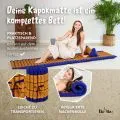 Kapok Rollmatte, 50 cm breit (Blau/Gelb)
