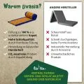 Kapok Rollmatte, 50 cm breit (Blau/Gelb)