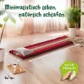 Kapok Rollmatte, 50 cm breit (Rubinrot)