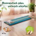 Kapok Rollmatte, 50 cm breit (Hellblau)