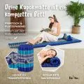 Kapok Rollmatte, 50 cm breit (Blau)