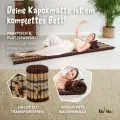 Kapok Rollmatte, 50 cm breit (Braun)
