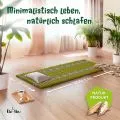 Kapok Rollmatte, 75 cm breit (Gr�n/Elefanten)
