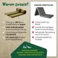 Kapok Rollmatte, 75 cm breit (Braun/Gr�n)