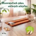 Kapok Rollmatte, 75 cm breit (Orange)
