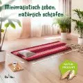 Kapok Rollmatte, 75 cm breit (Rubinrot)
