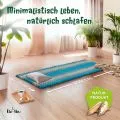 Kapok Rollmatte, 75 cm breit (Hellblau)
