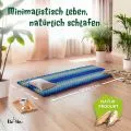 Kapok Rollmatte, 75 cm breit (Blau)