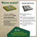 Kapok Sitzkissen 50 cm (Gr�n/Elefanten)