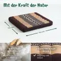 Kapok Sitzkissen 50 cm (Braun/Elefanten)