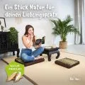 Kapok Sitzkissen 50 cm (Braun/Gr�n)