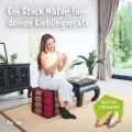 Kapok W�rfelkissen (Rot/Elefanten)