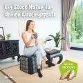 Kapok W�rfelkissen (Blau/Elefanten)