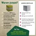 Kapok W�rfelkissen (Gr�n/Elefanten)