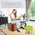 Kapok W�rfelkissen (Rot/Gr�n)