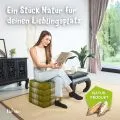 Kapok W�rfelkissen (Gr�n)