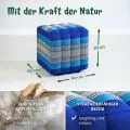 Kapok W�rfelkissen (Blau)