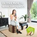 Kapok W�rfelkissen (Braun)
