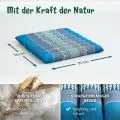 Kapok Steppkissen 35 cm (Hellblau)