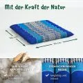 Kapok Steppkissen 35 cm (Blau)